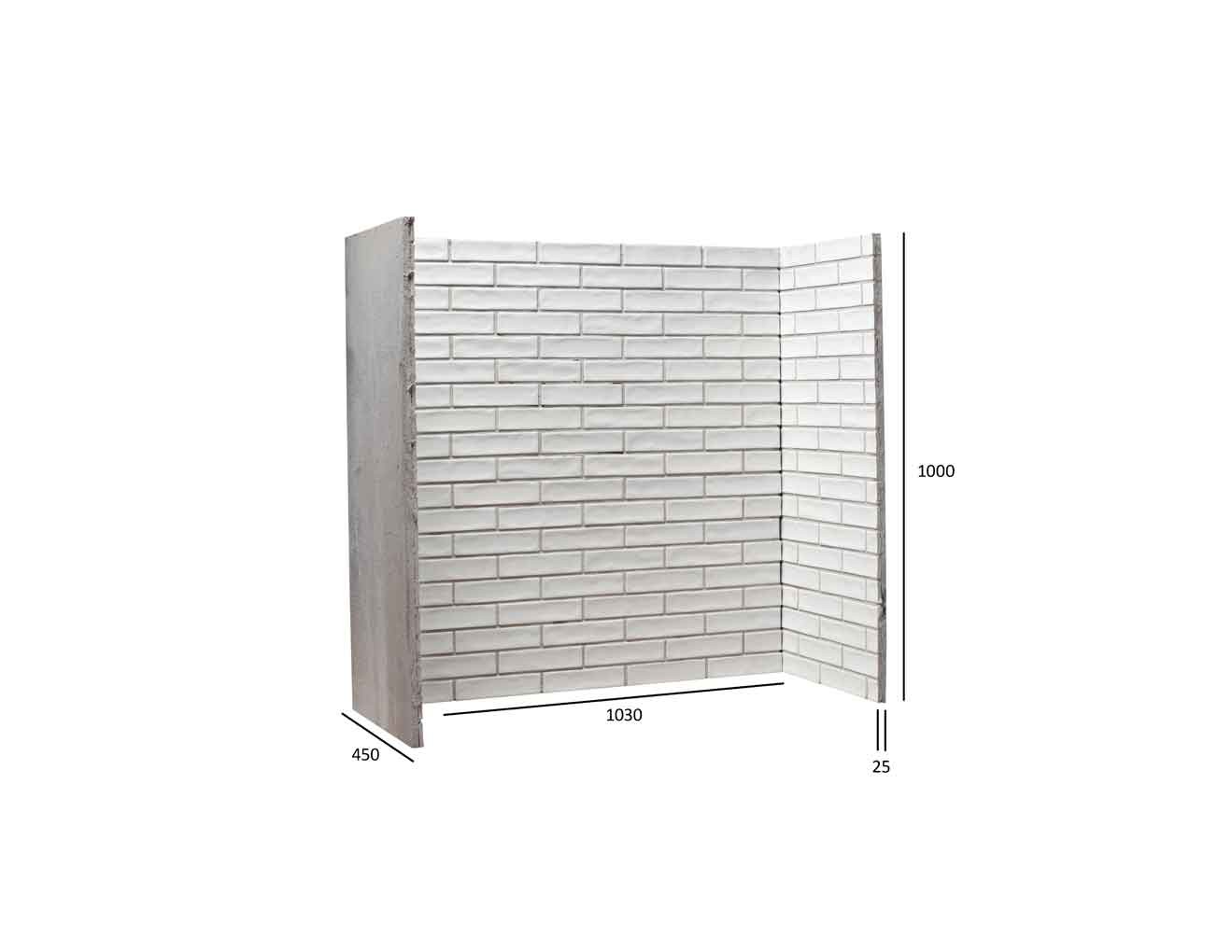 Marrakech Ceramic Brick Bond Chamber